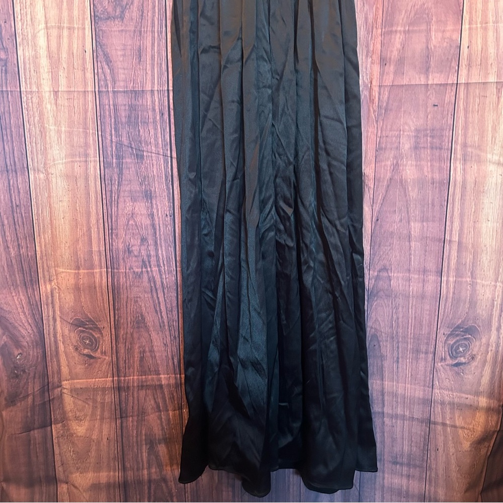 Zara Black Sleeveless Midi Dress - Picture 9 of 10